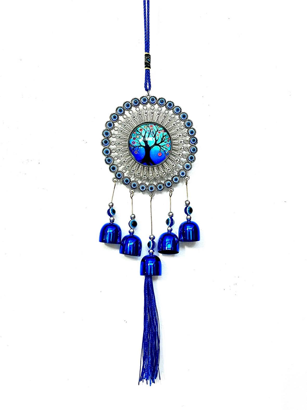 Evil Eye Blue Bell Wall Hangings