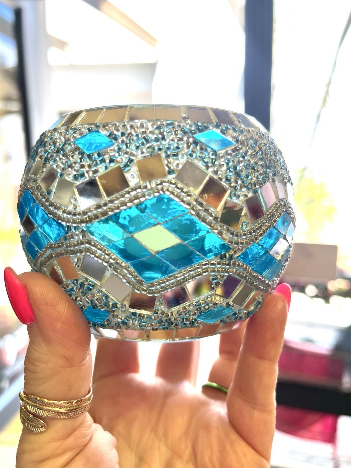 Mosaic Tealight Holders