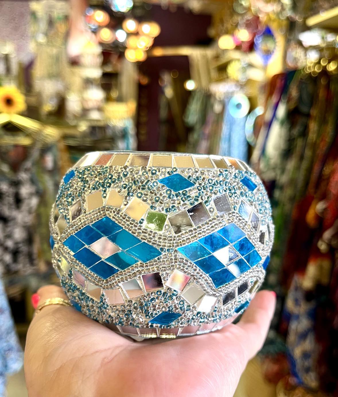 Mosaic Tealight Holders