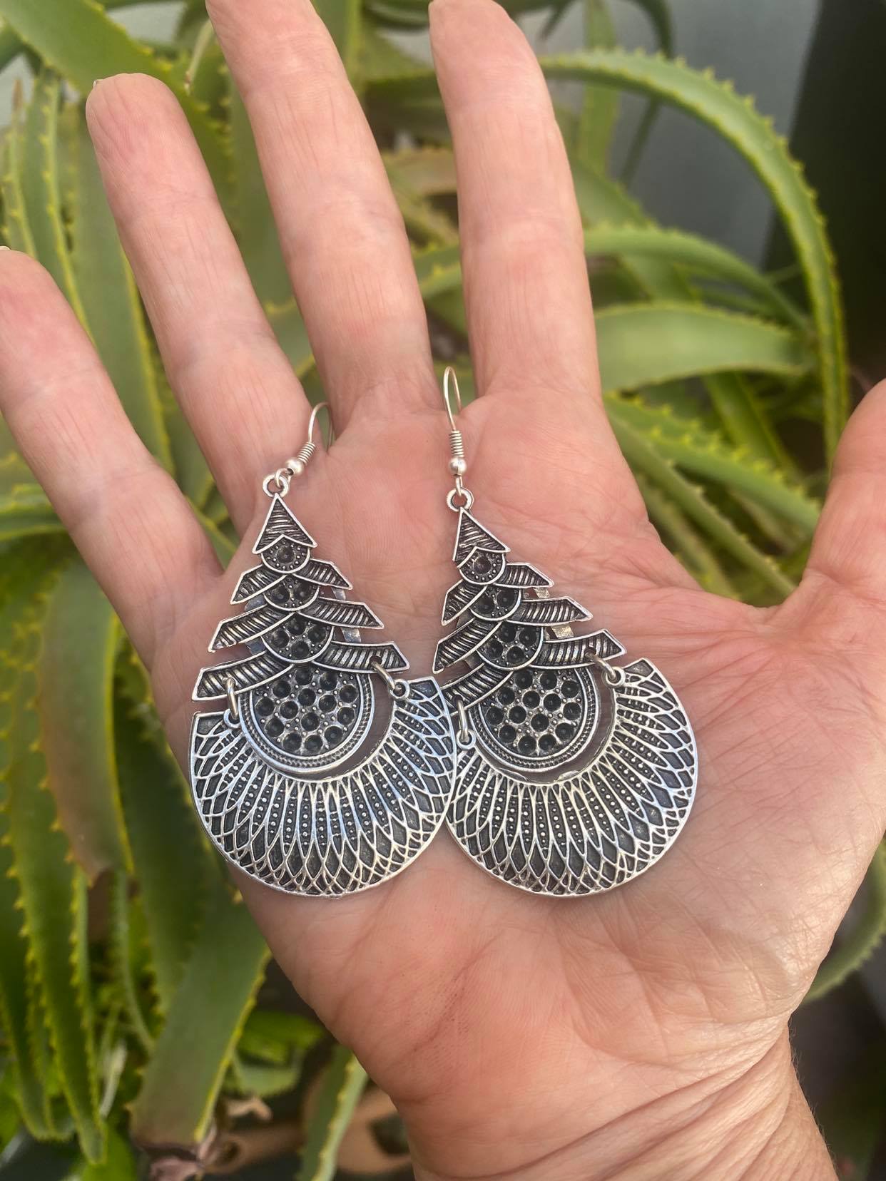 Anatoli Silver Earings