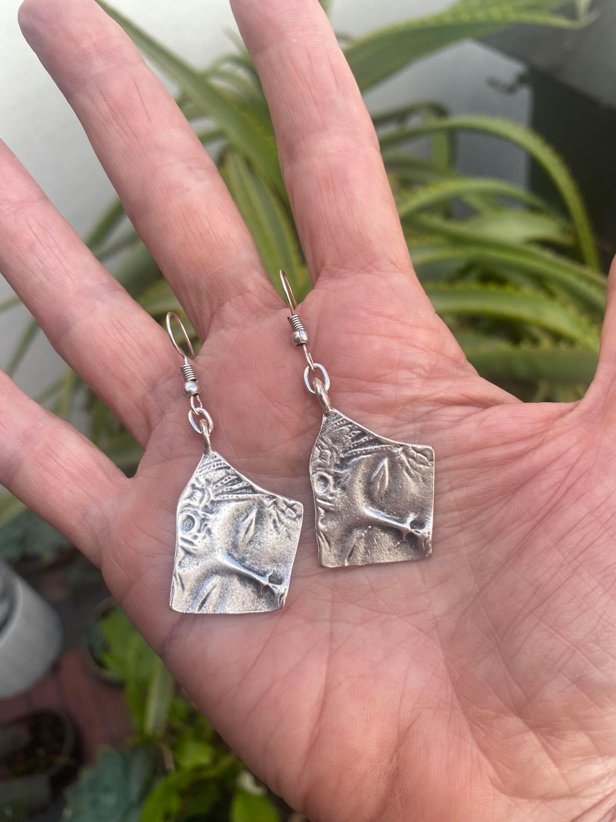 Anatoli Silver Earings