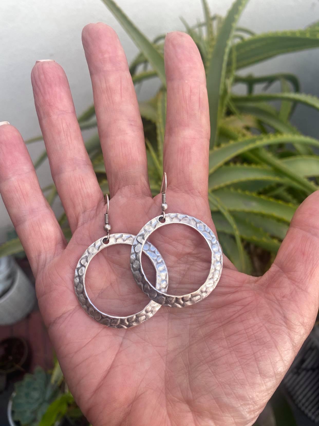 Anatoli Silver Earings