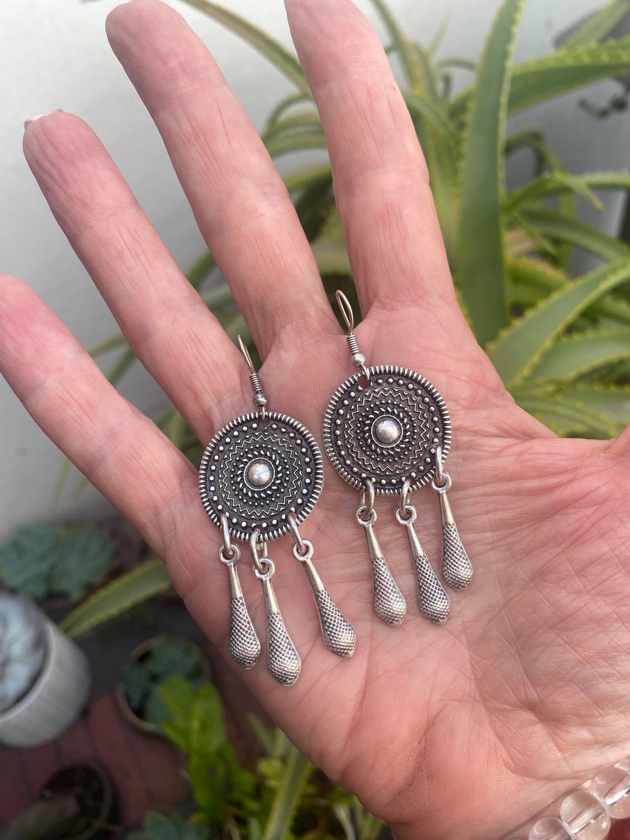 Anatoli Silver Earings