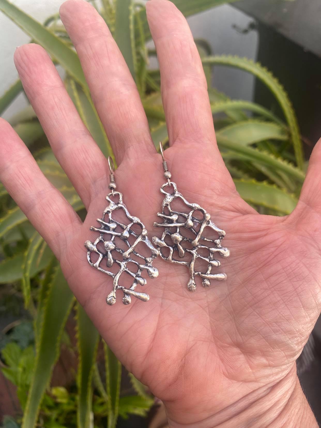 Anatoli Silver Earings