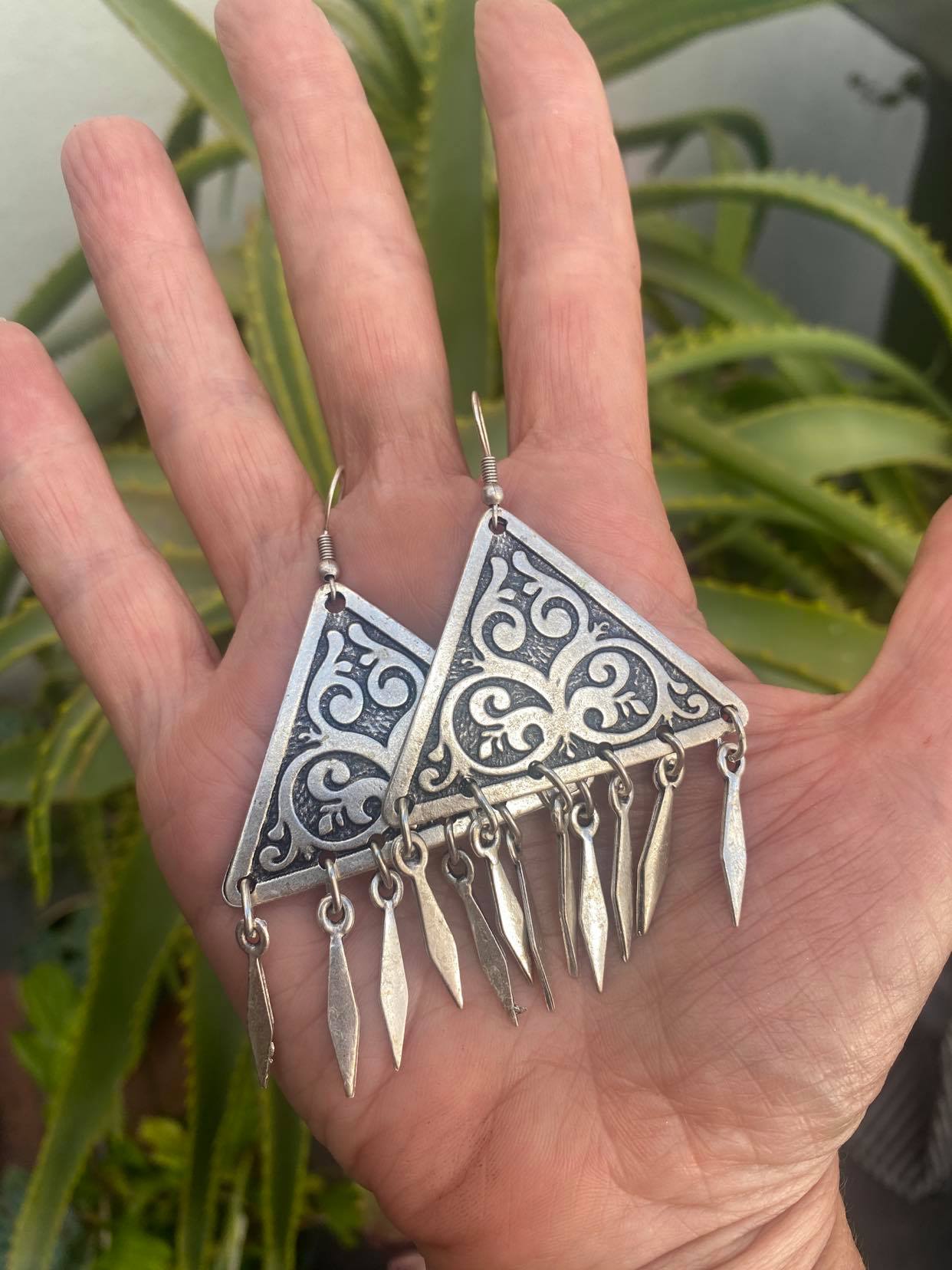 Anatoli Silver Earings