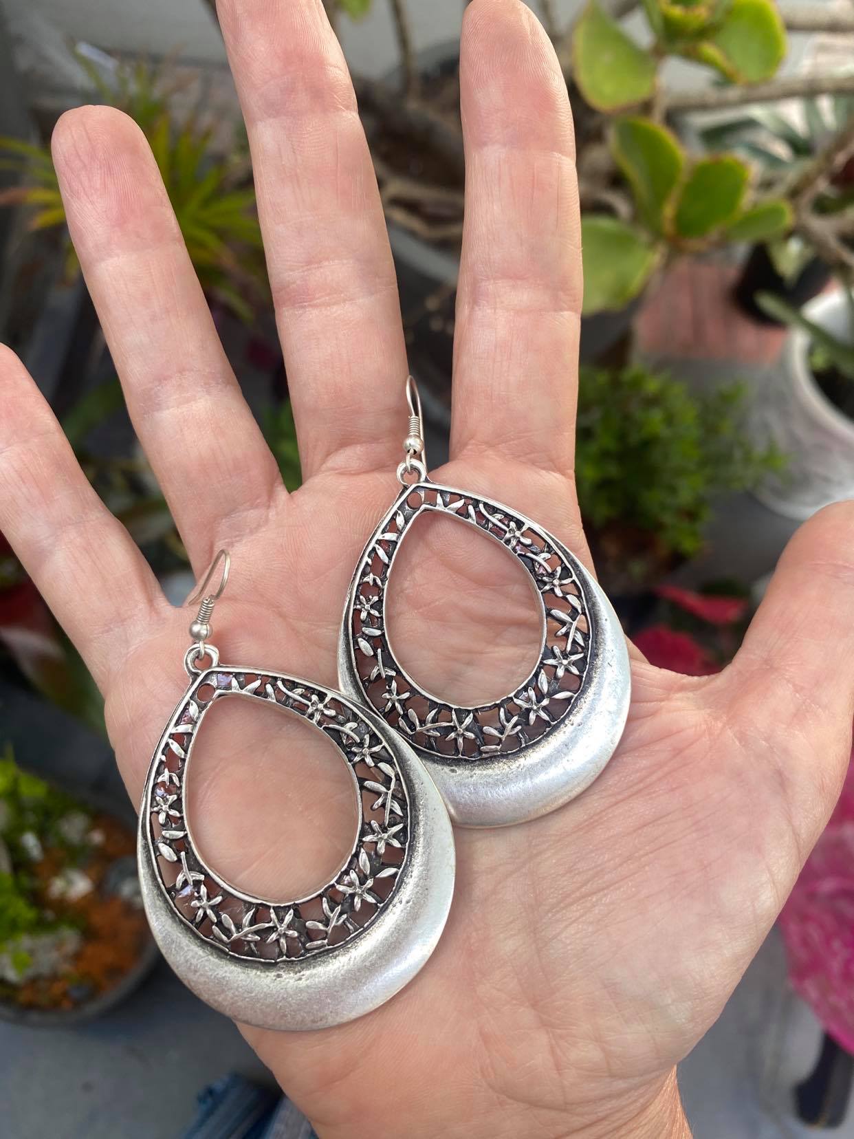 Anatoli Silver Earings