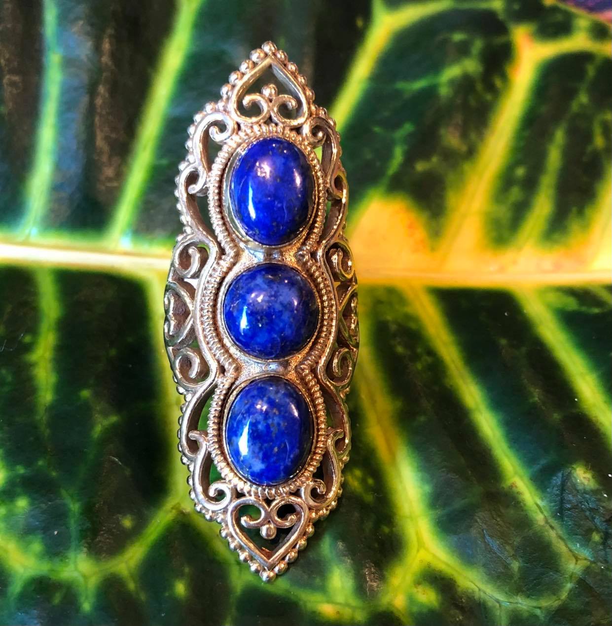 3 Stone Statement Ring