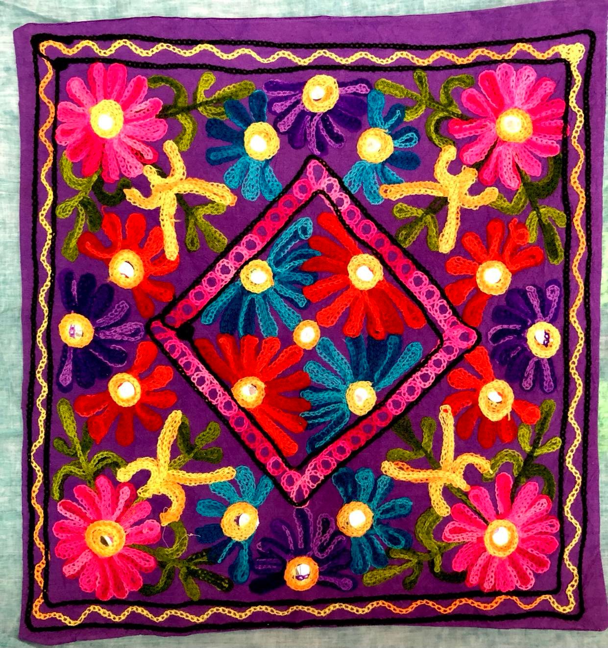 Embroidered Cushion Covers