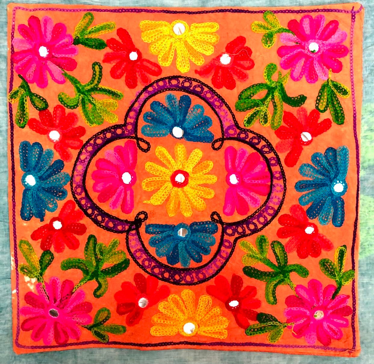 Embroidered Cushion Covers