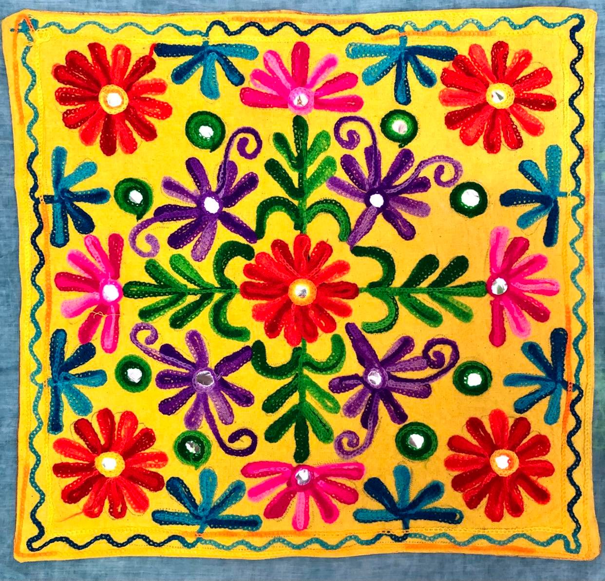 Embroidered Cushion Covers