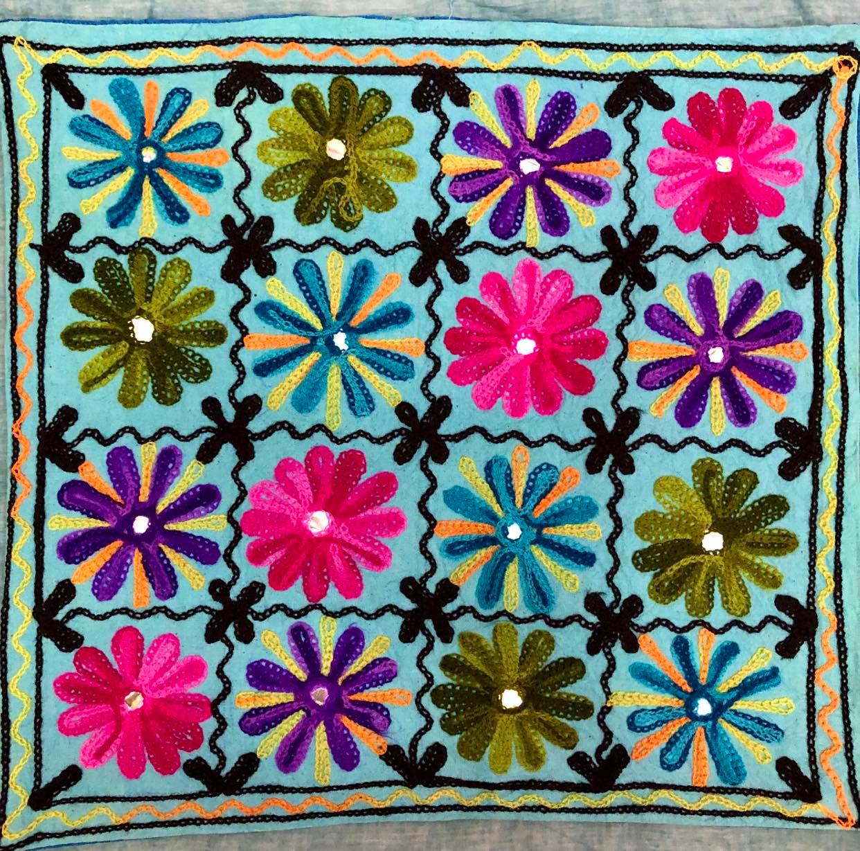 Embroidered Cushion Covers