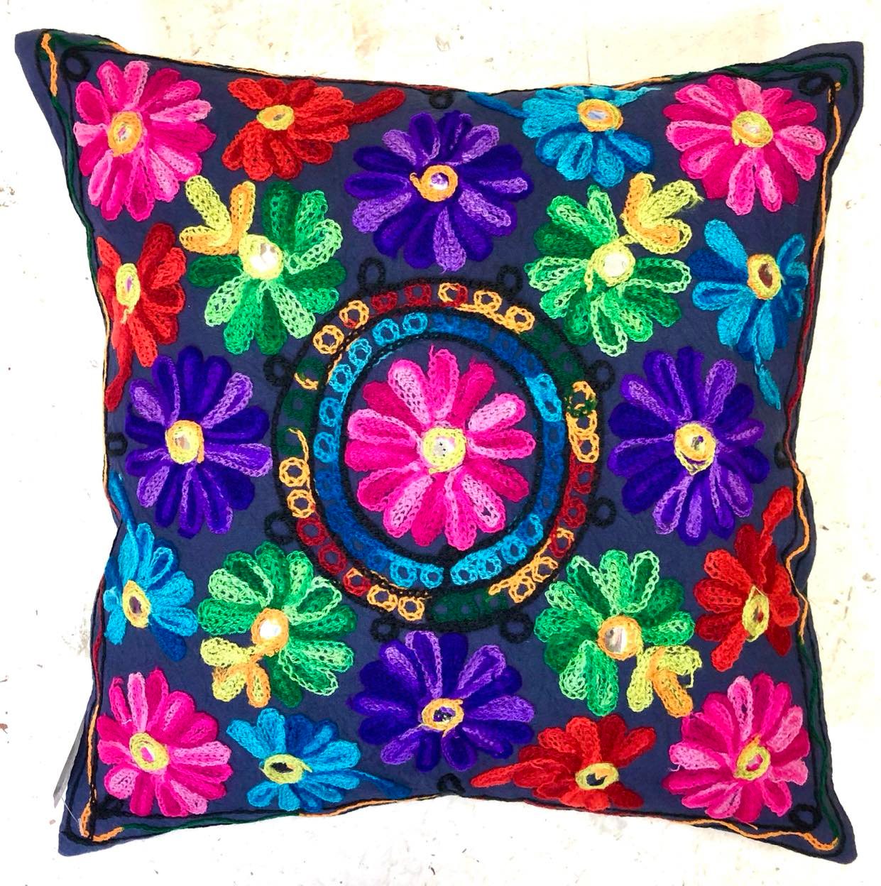 Embroidered Cushion Covers