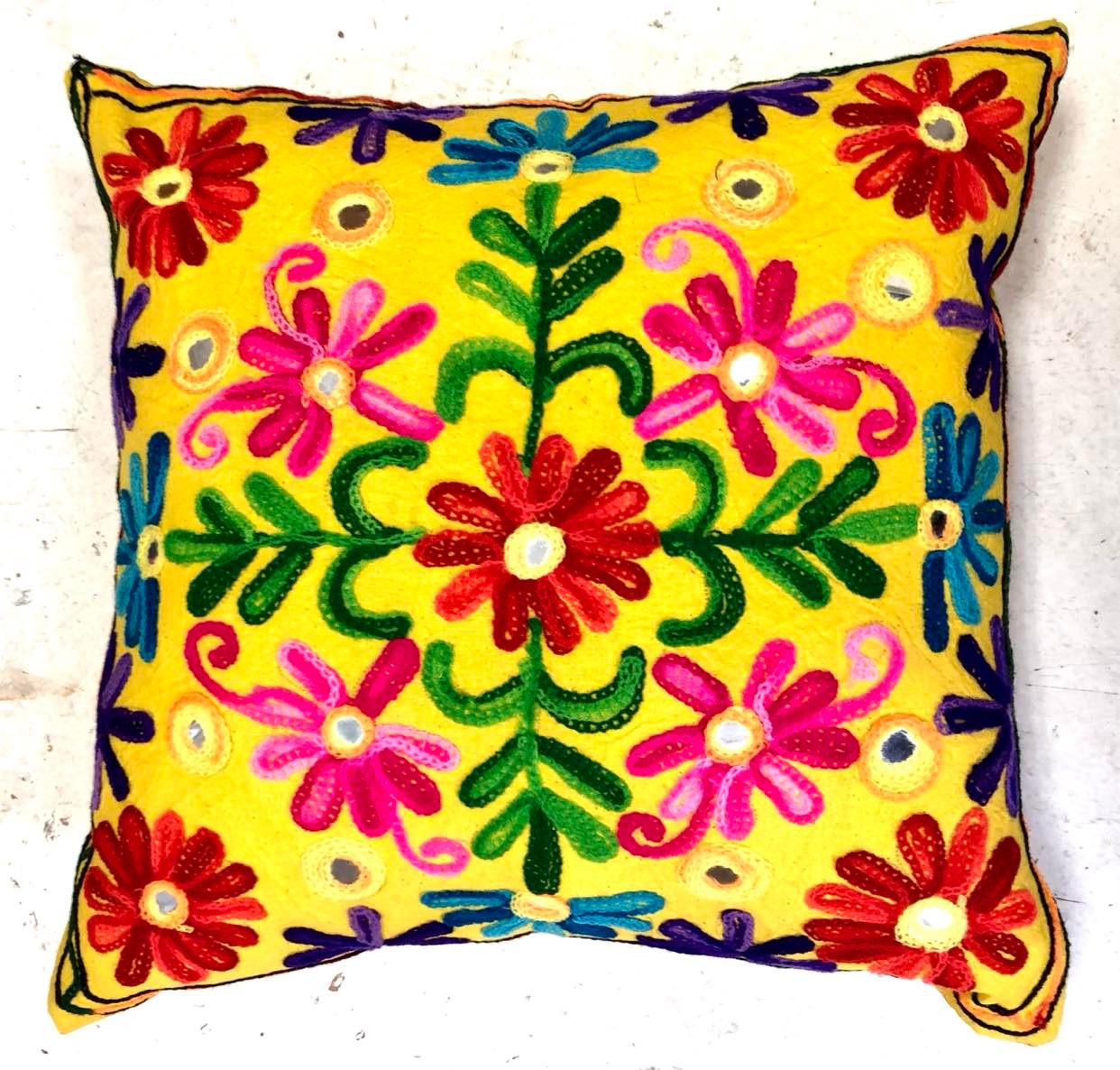 Embroidered Cushion Covers