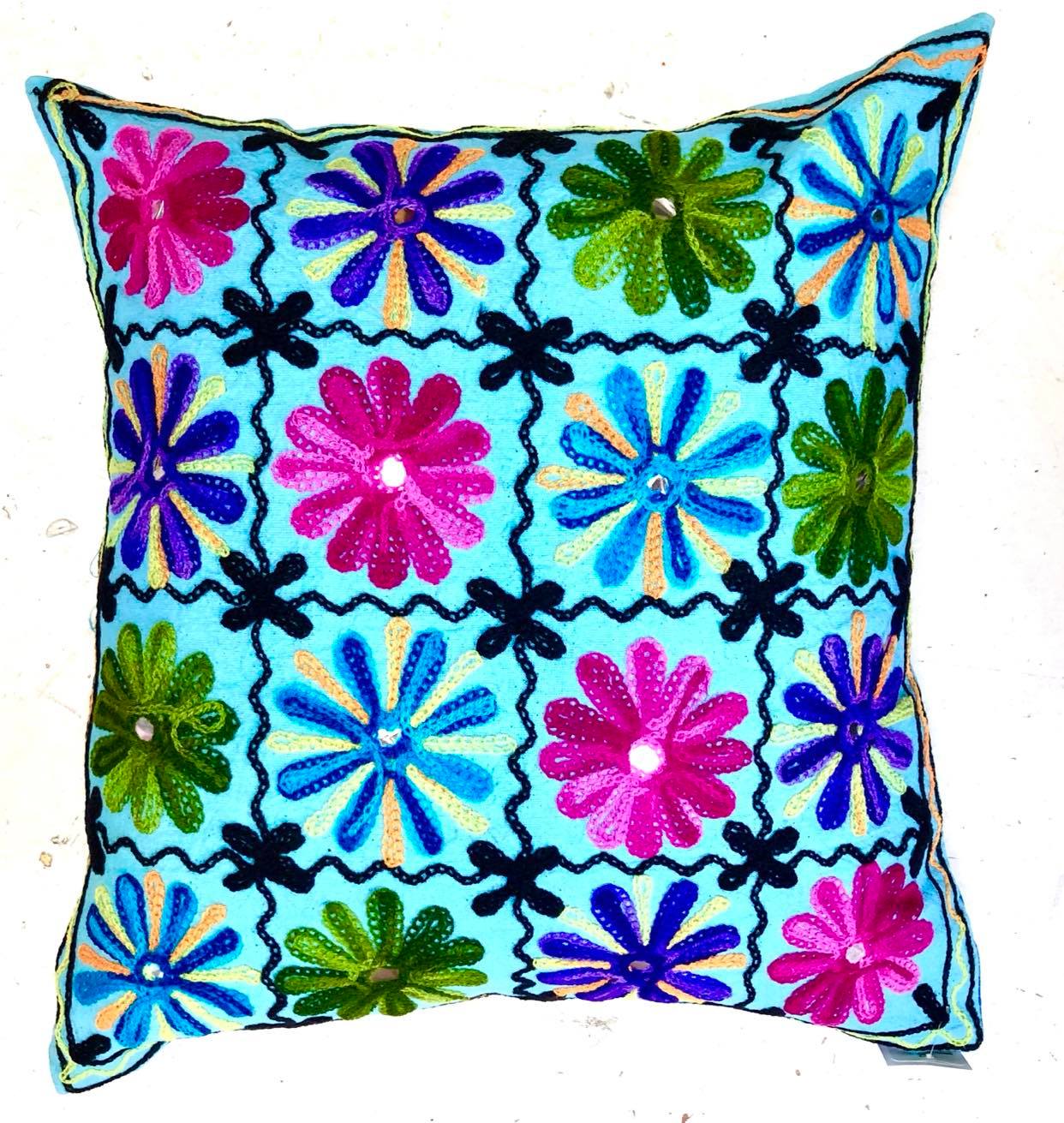 Embroidered Cushion Covers