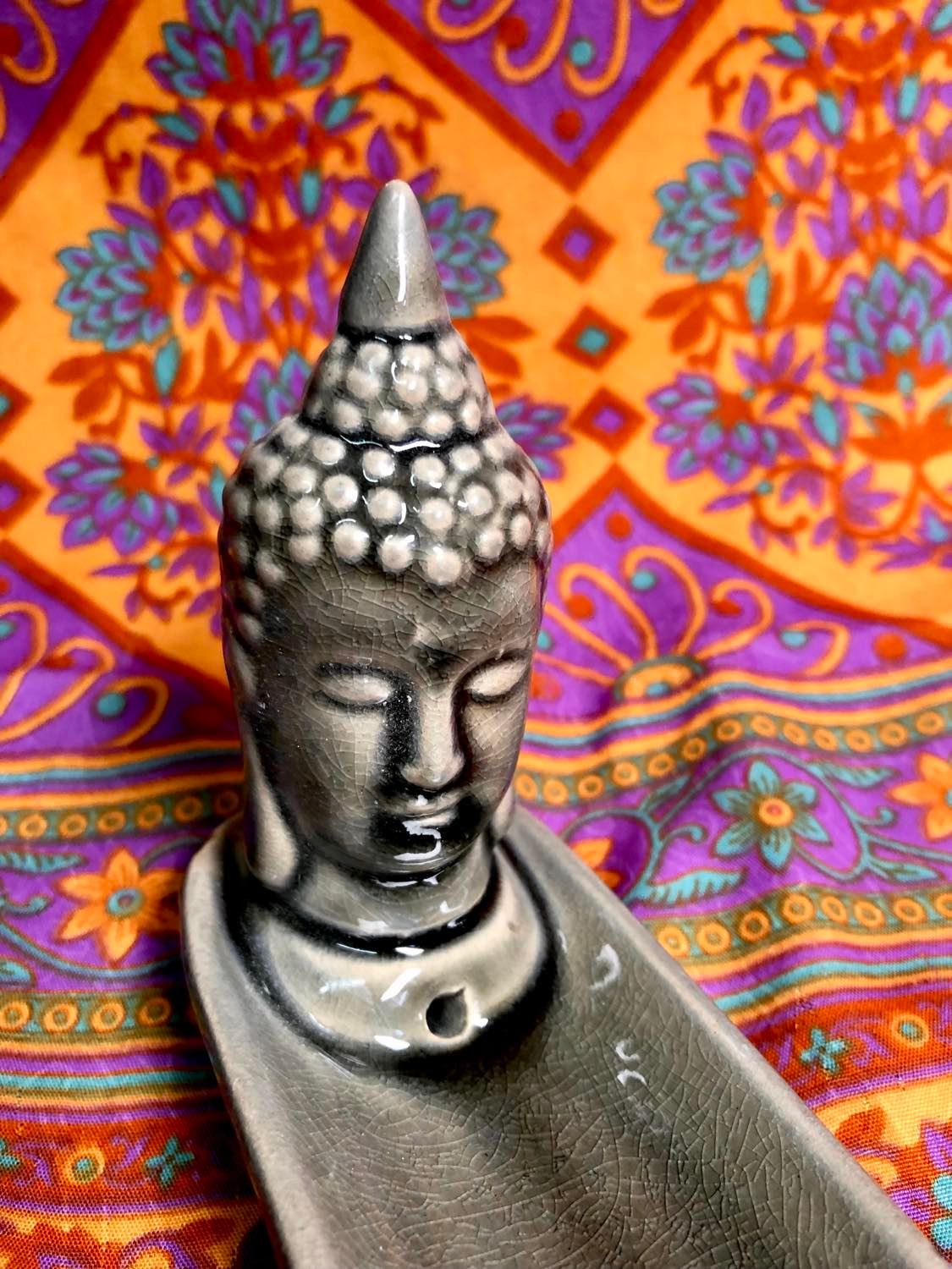 Buddha Ceramic Incense Holder