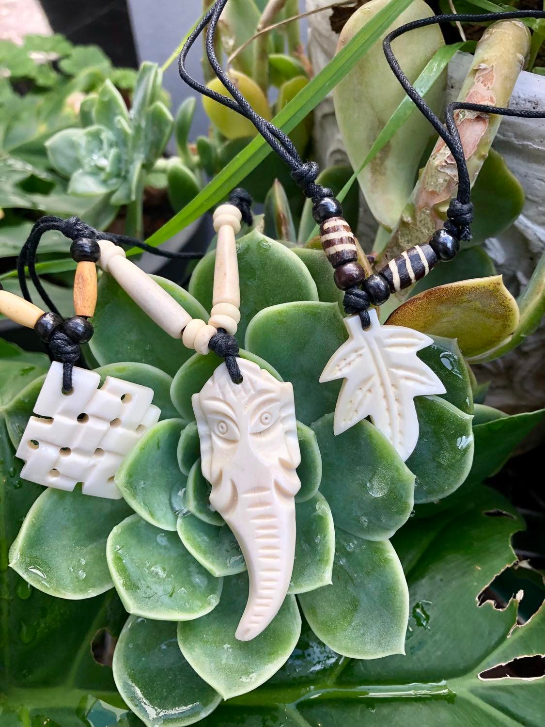 Yak Bone Pendant