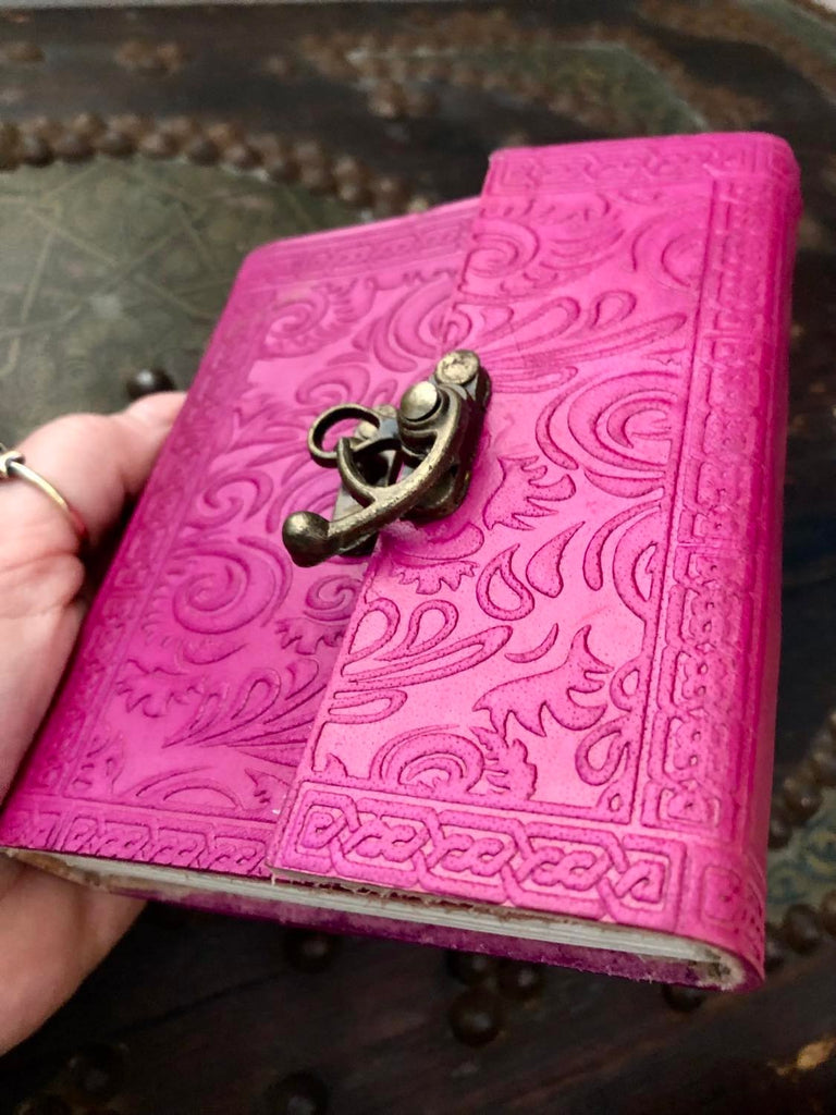 Coloured Leather Journal - Small