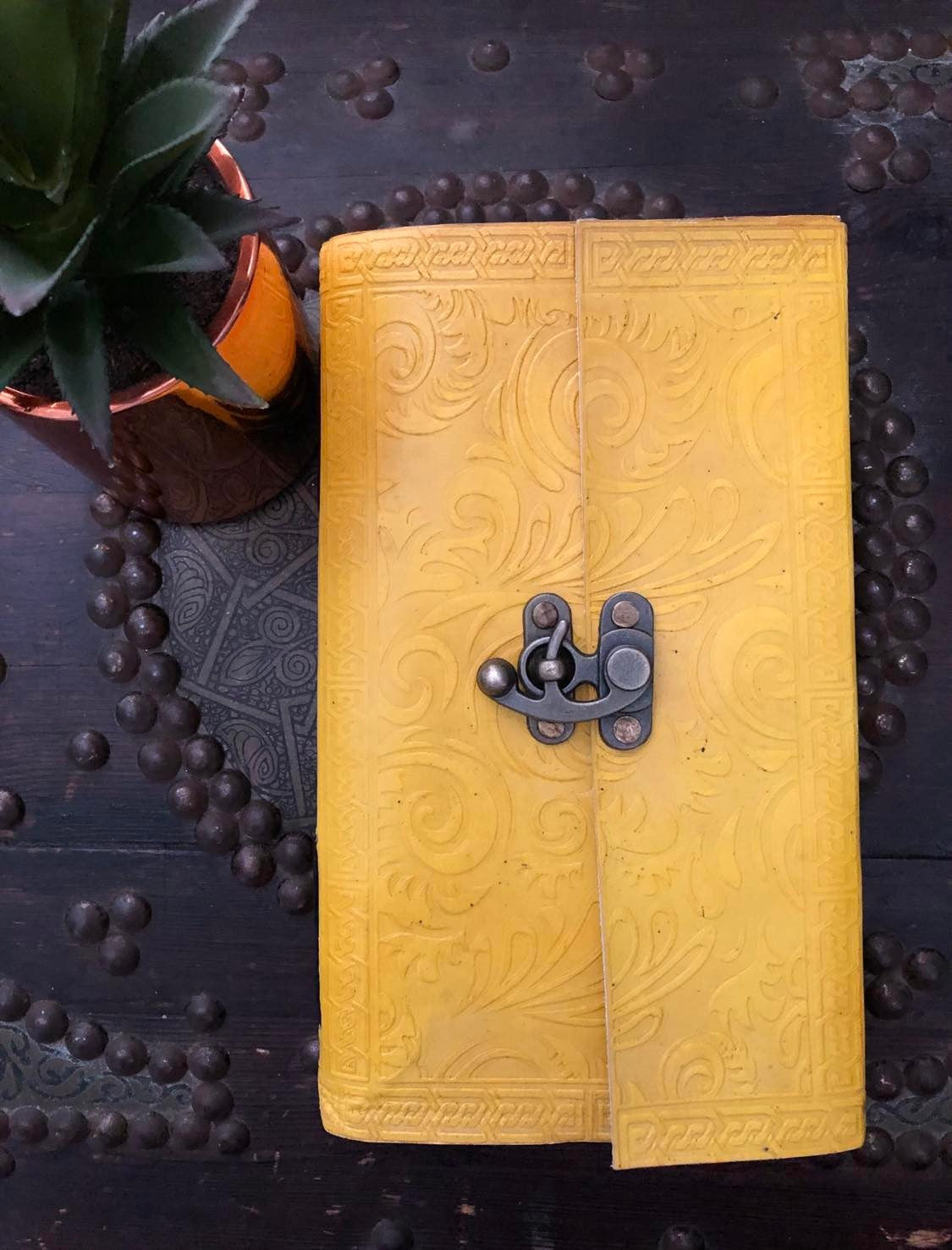 Coloured Leather Journals - Large