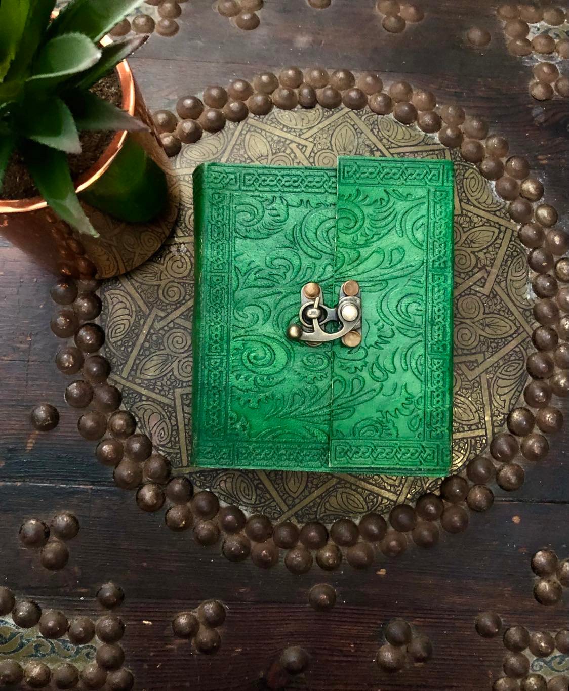Coloured Leather Journal - Small