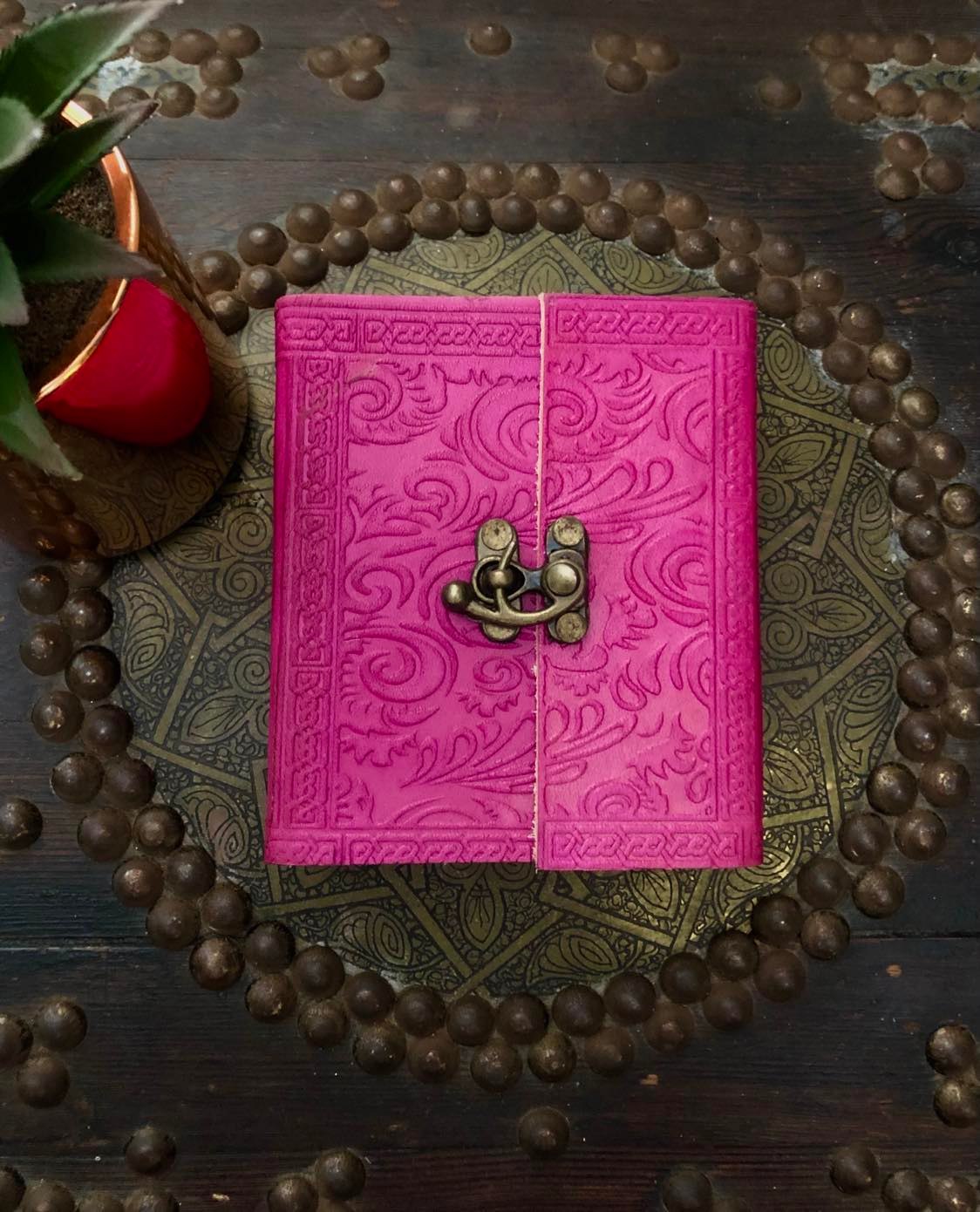 Coloured Leather Journal - Small