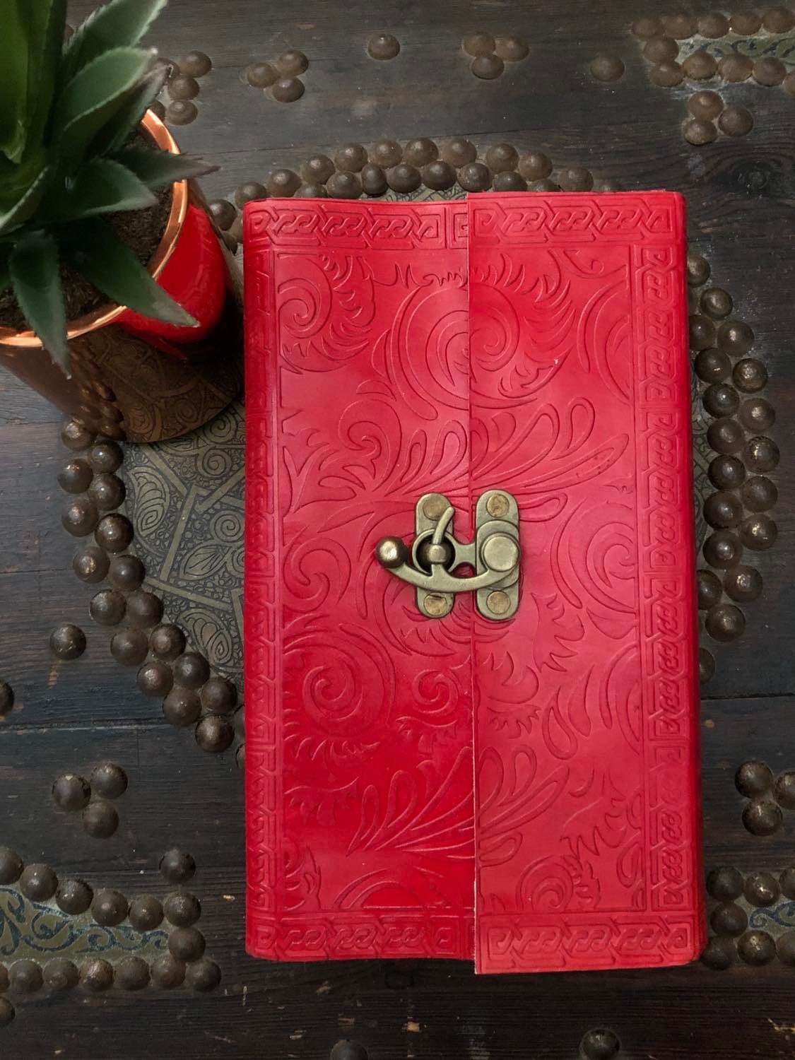 Coloured Leather Journals - Large