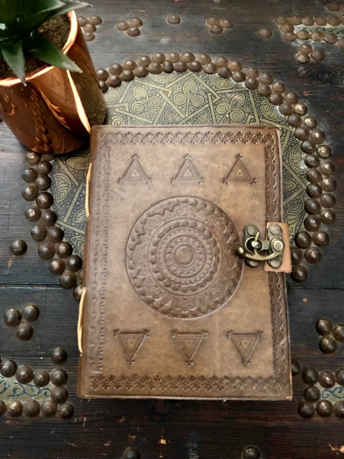 Soft Leather Clasp Journal