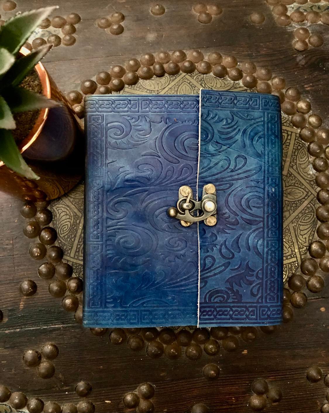 Coloured Leather Journal - Small