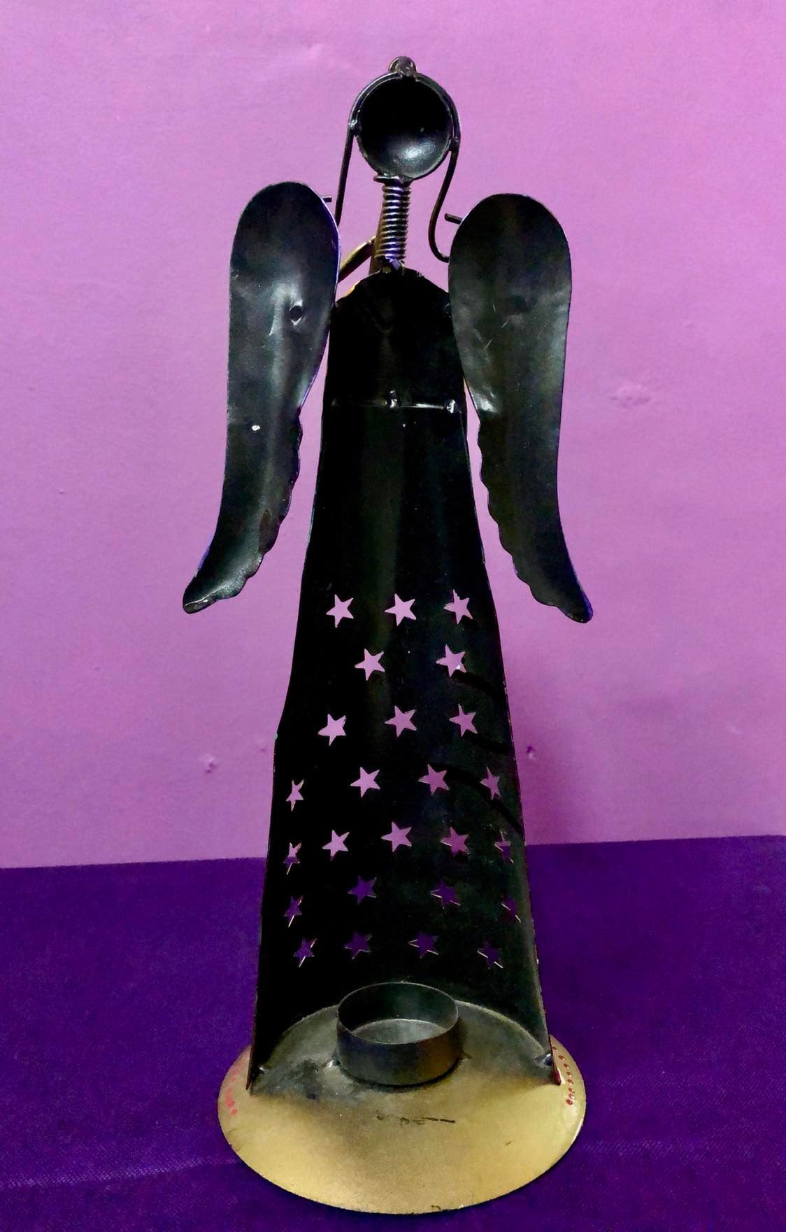 Hand Painted Aluminium Angel