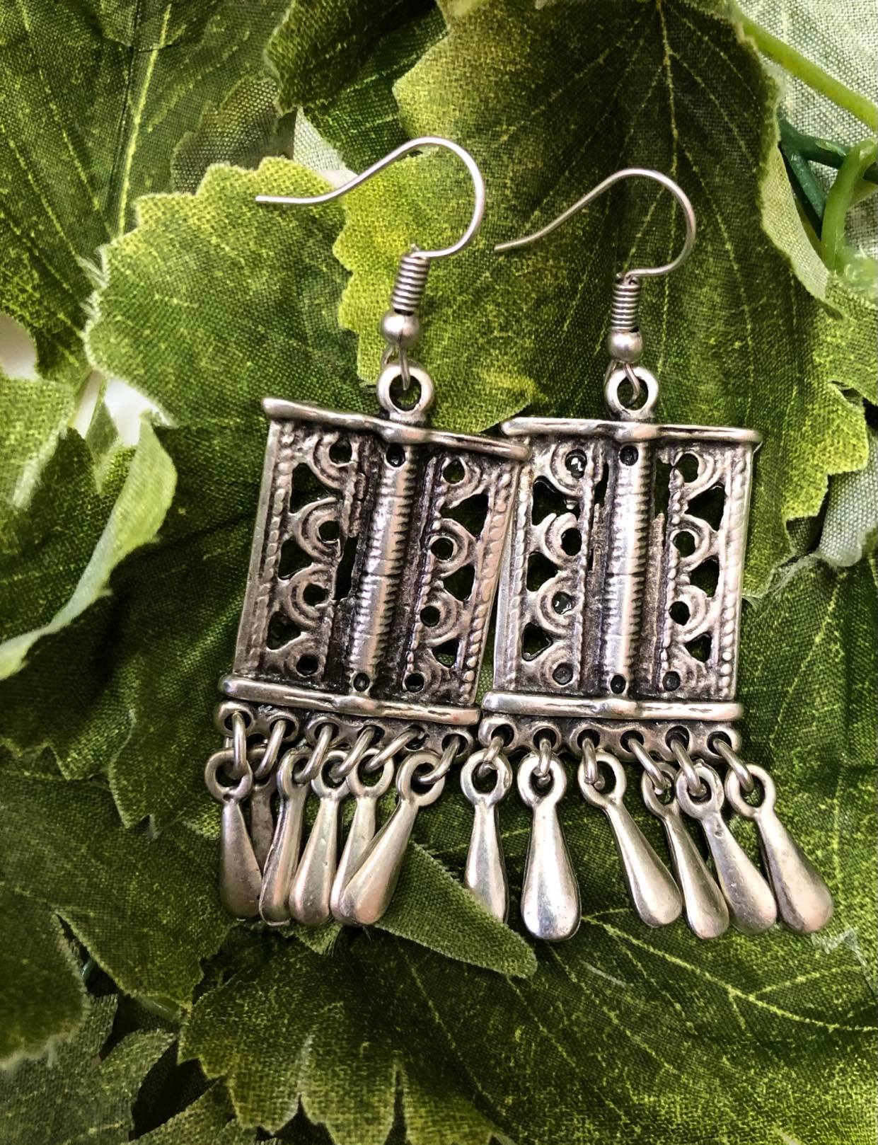 Anatoli Silver Earings