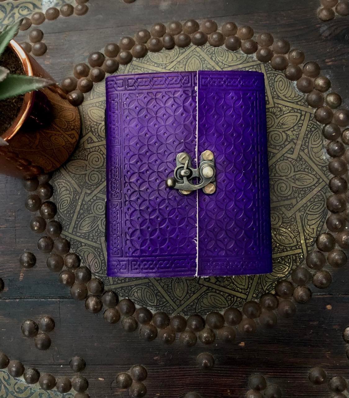 Coloured Leather Journal - Small