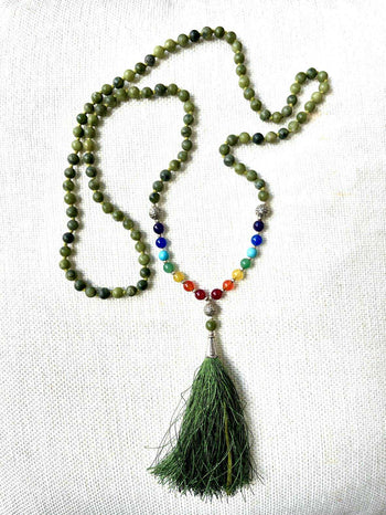 Gemstone Mala Beads