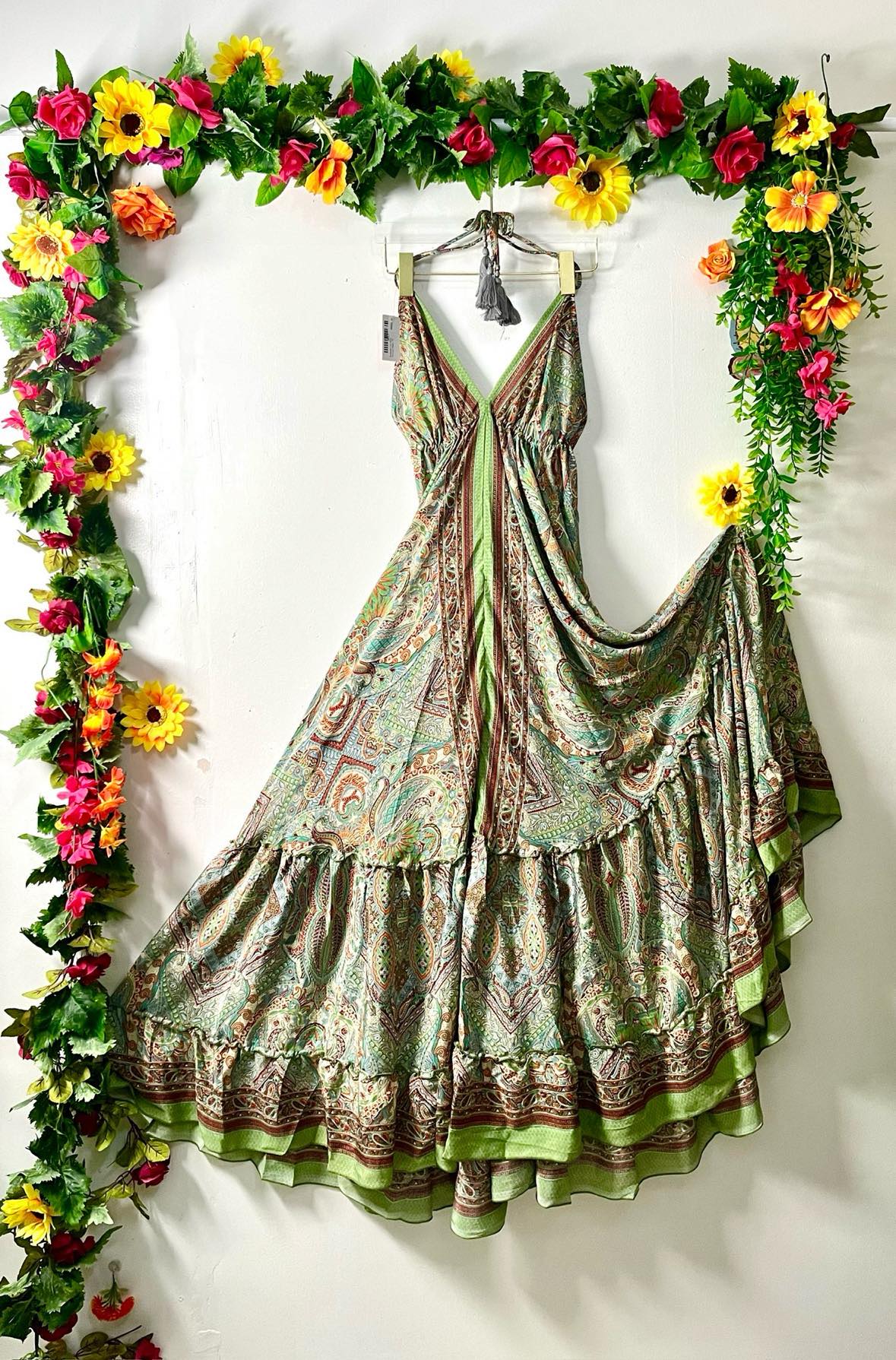 Buttersilk Low Back Flouncy Dress