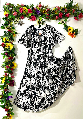 Buttersilk Maxi Babydoll Dress