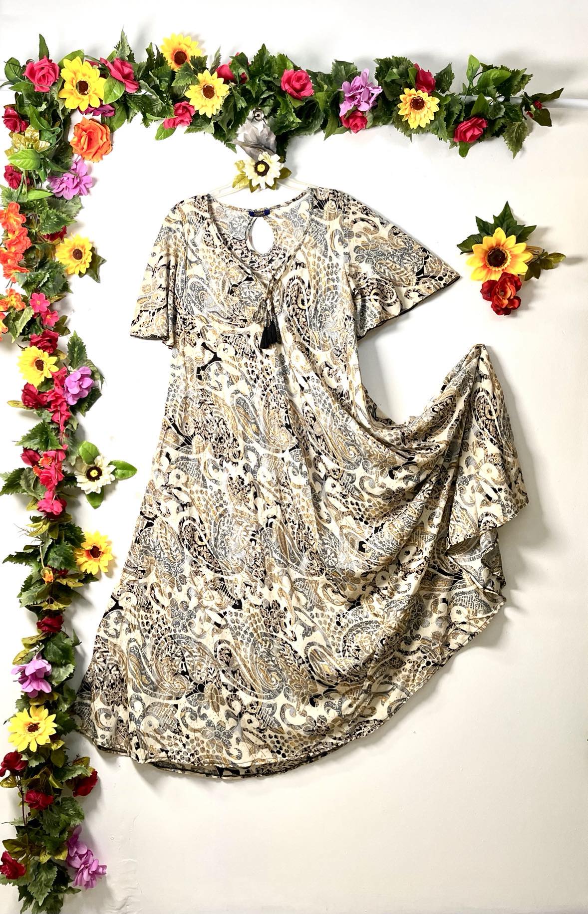 Buttersilk Maxi Babydoll Dress