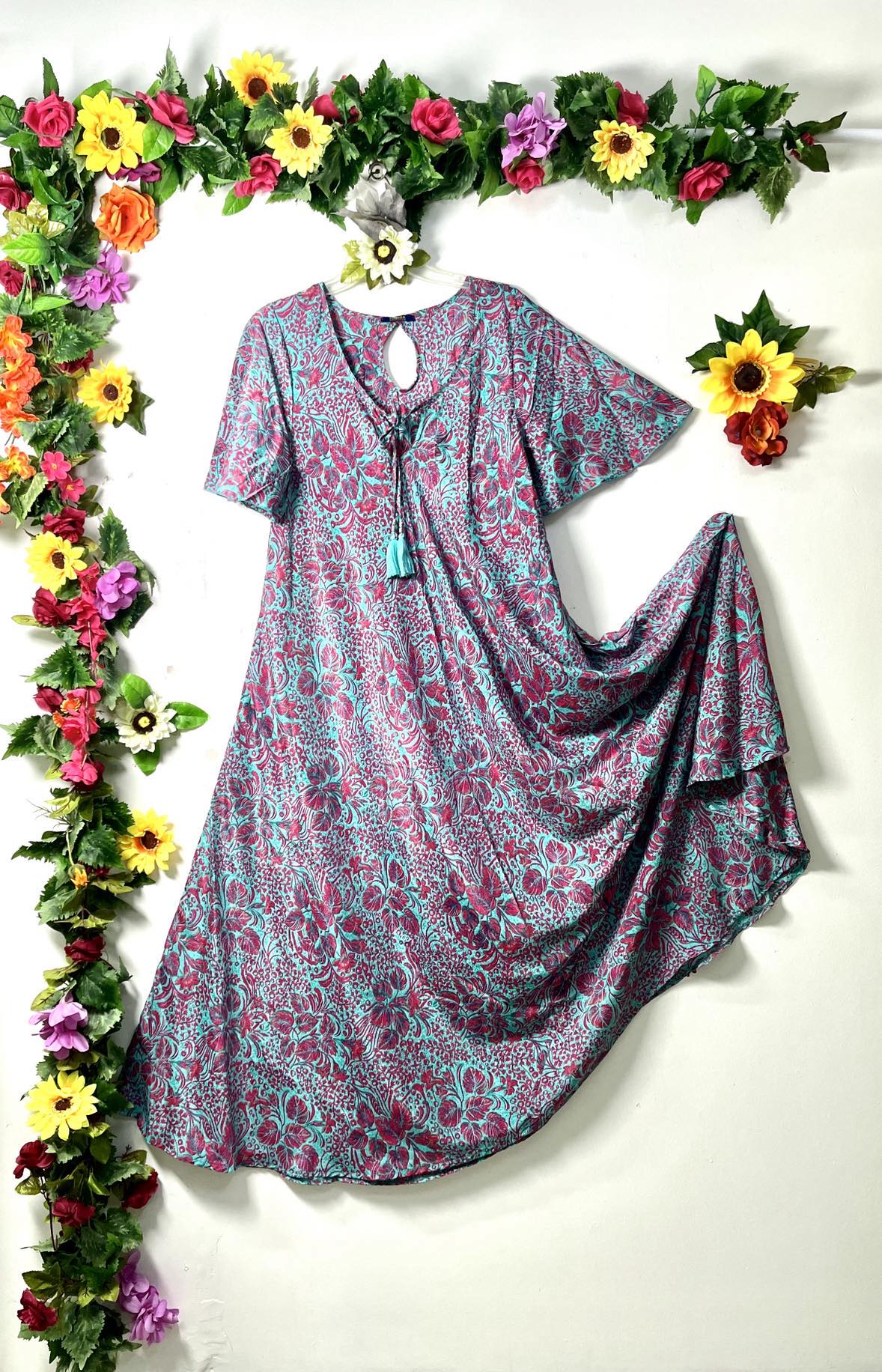 Buttersilk Maxi Babydoll Dress