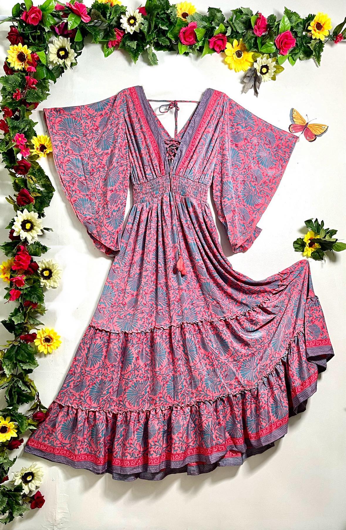 Butterfly Goddess Gypsy Dress