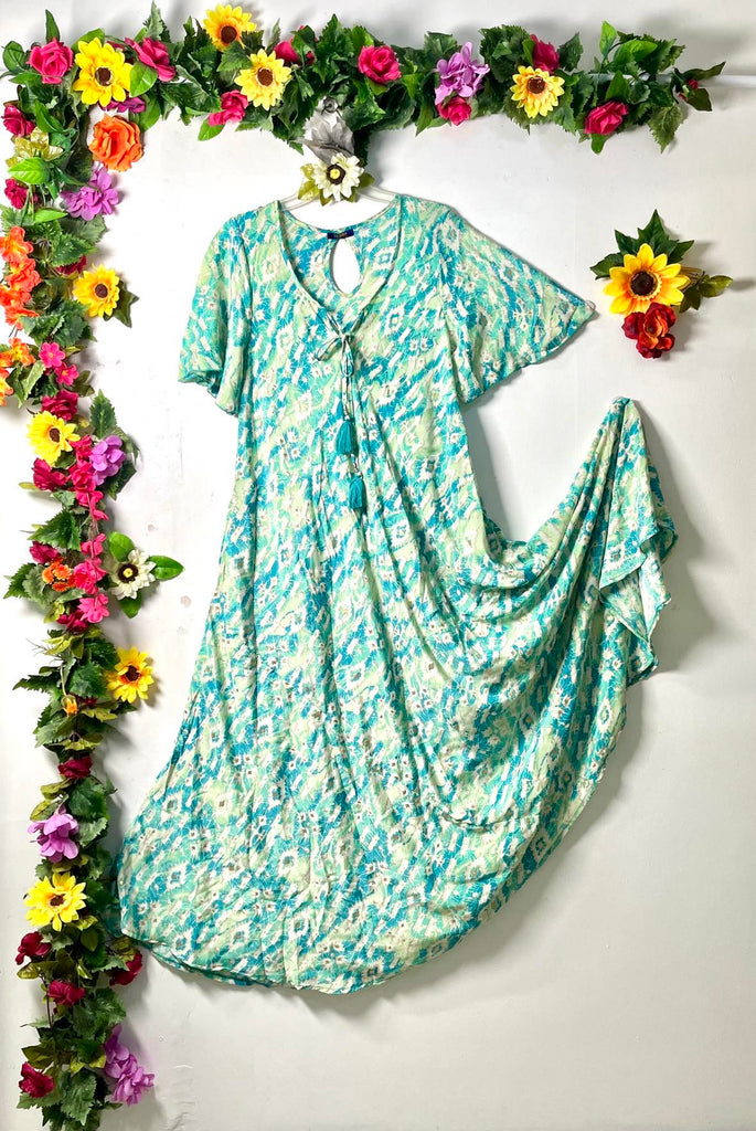 Buttersilk Maxi Babydoll Dress