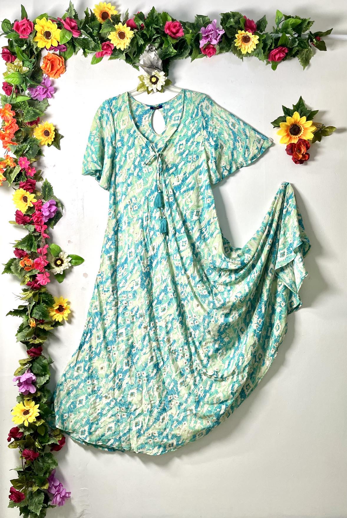 Buttersilk Maxi Babydoll Dress