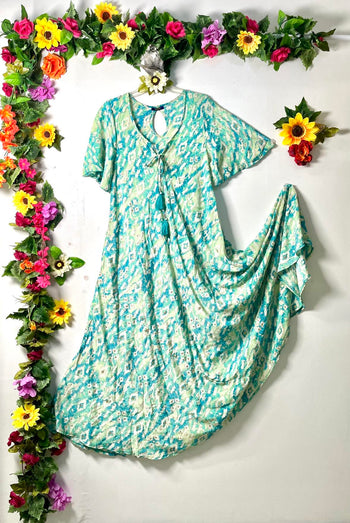 Buttersilk Maxi Babydoll Dress