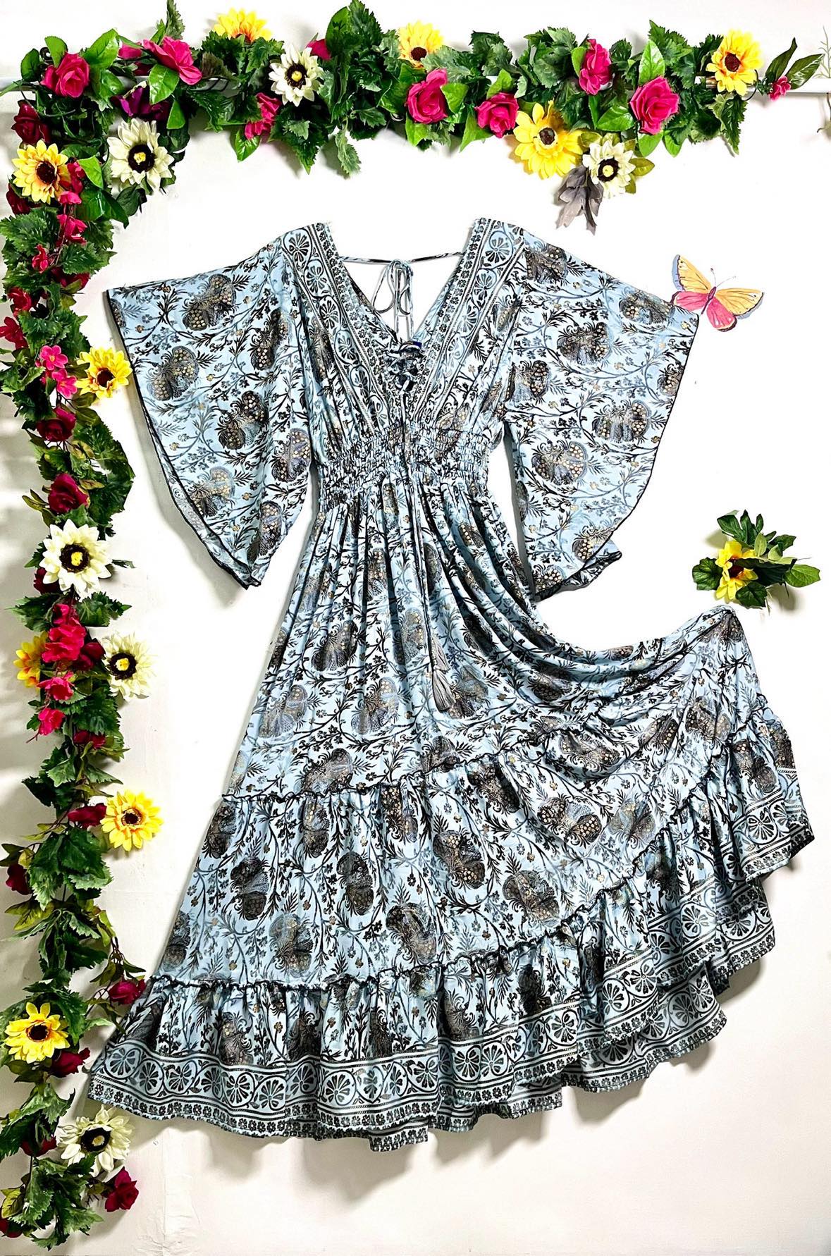 Butterfly Goddess Gypsy Dress