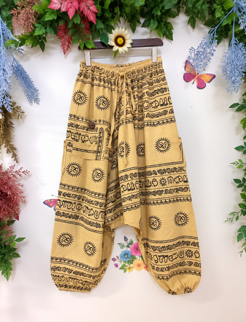 Thai Ohm Drop-Crotch Pants