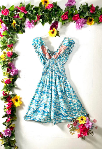 Flirty Short Elasticized Dress