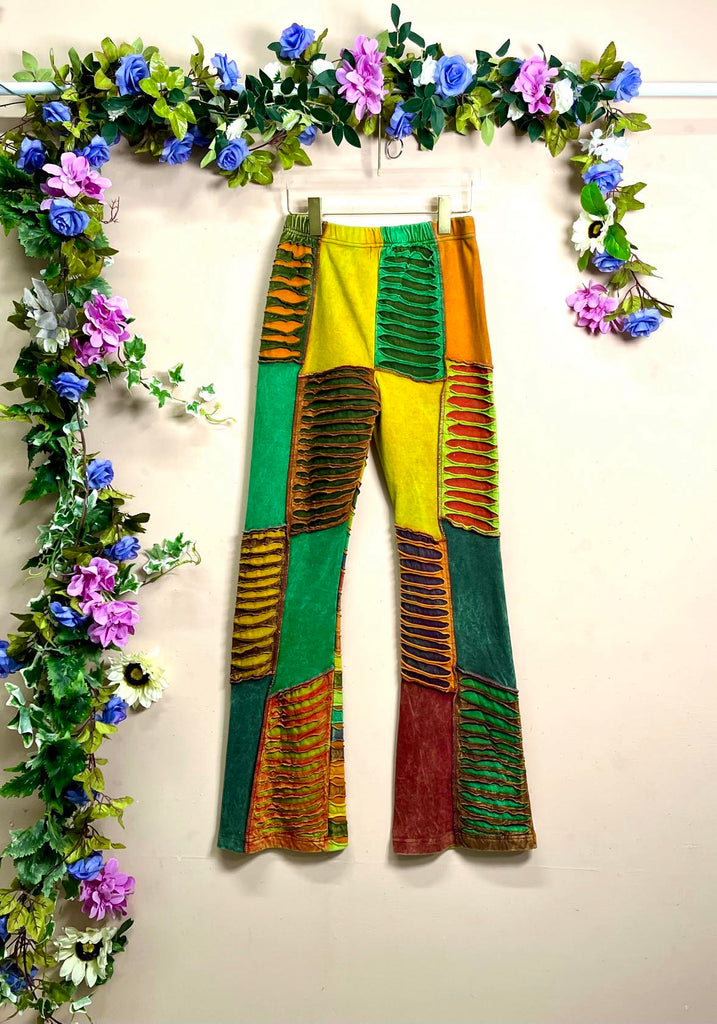Razor-Cut Hippie Pants
