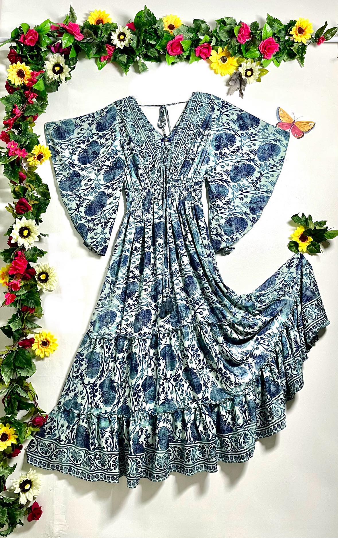 Butterfly Goddess Gypsy Dress