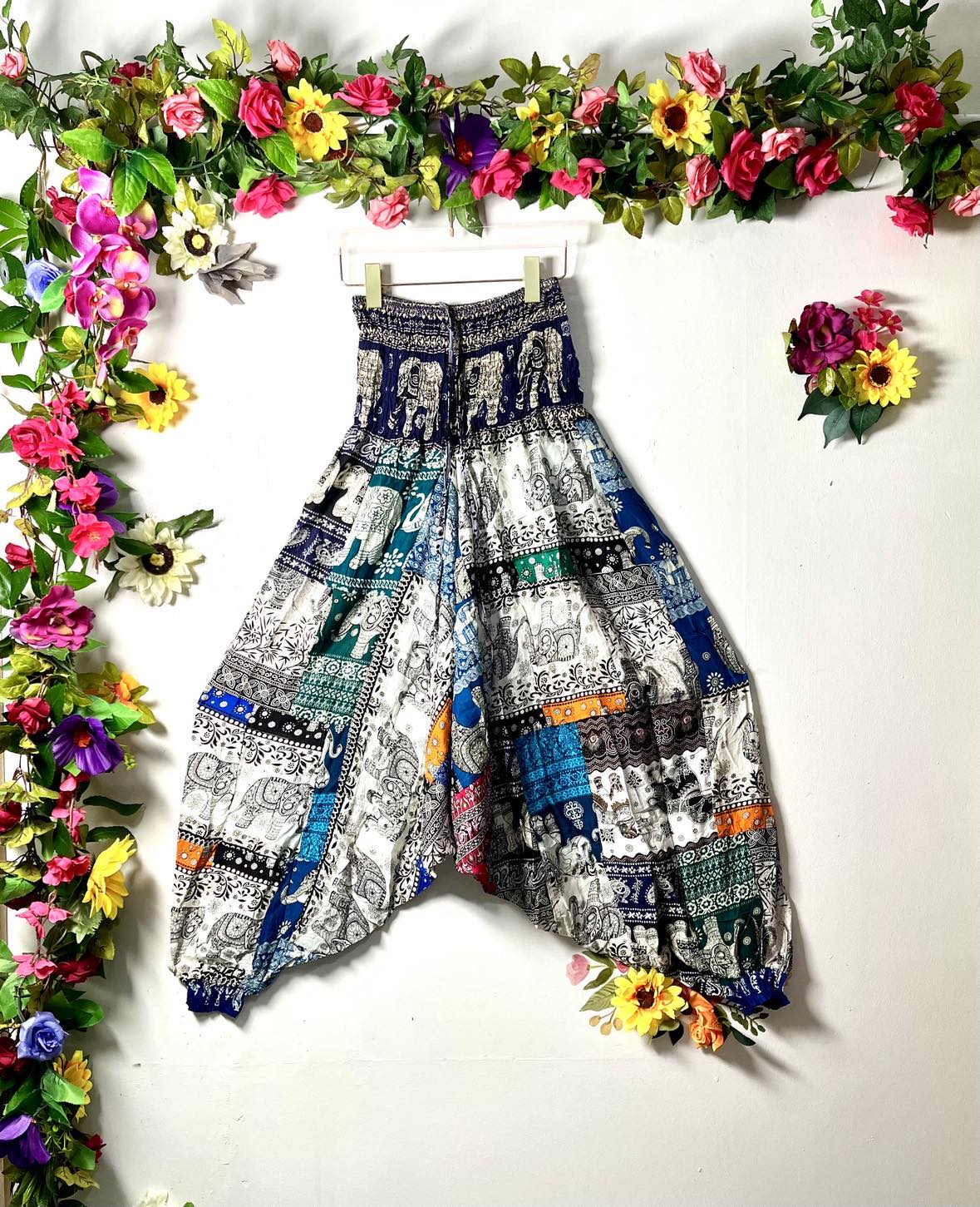 Thai Patchwork Harem pants