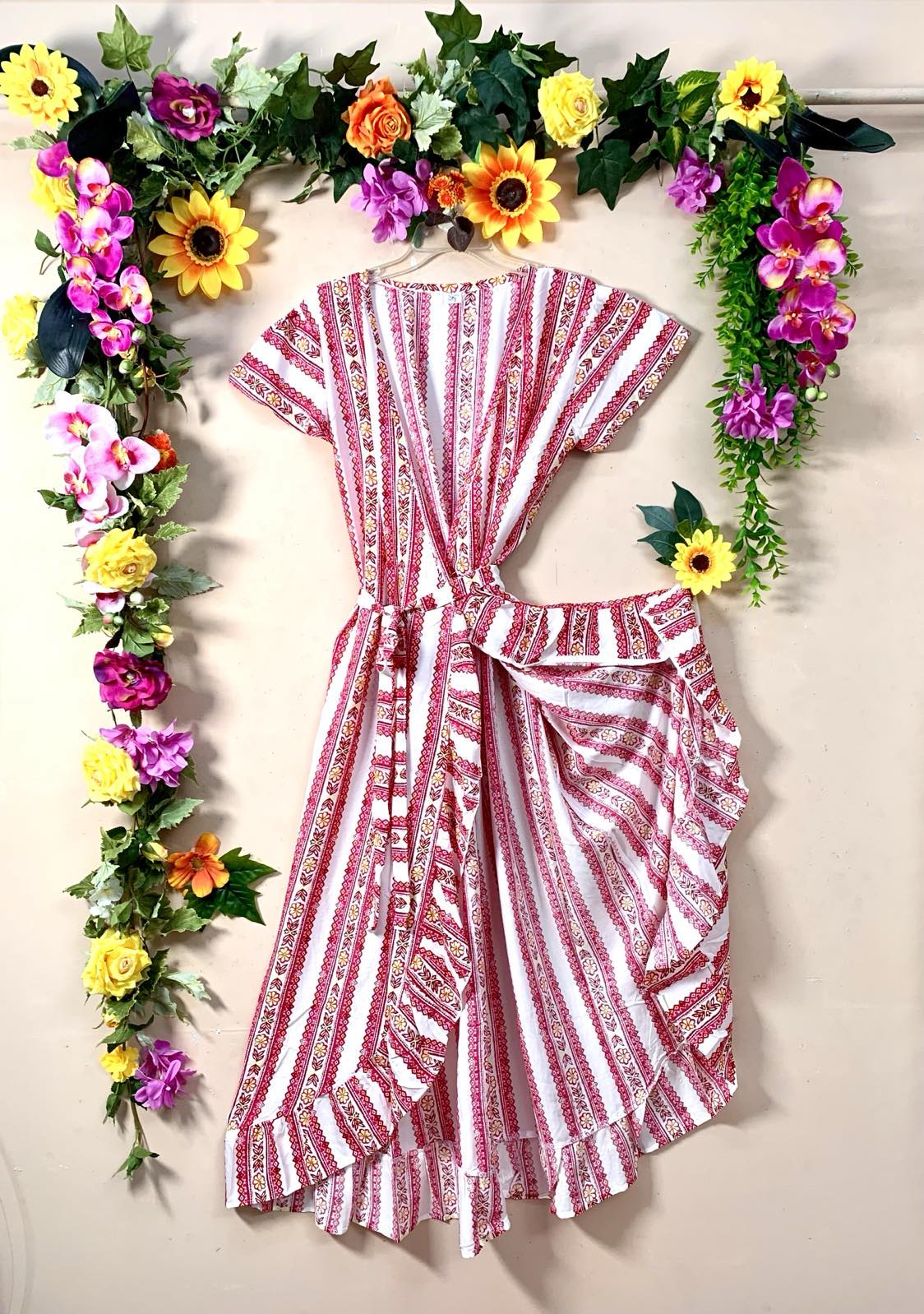 Bali Breeze Wrap Dress
