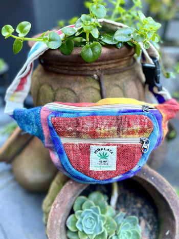 Cosmic Tie-Dye Moon Bag