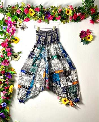 Thai Patchwork Harem pants
