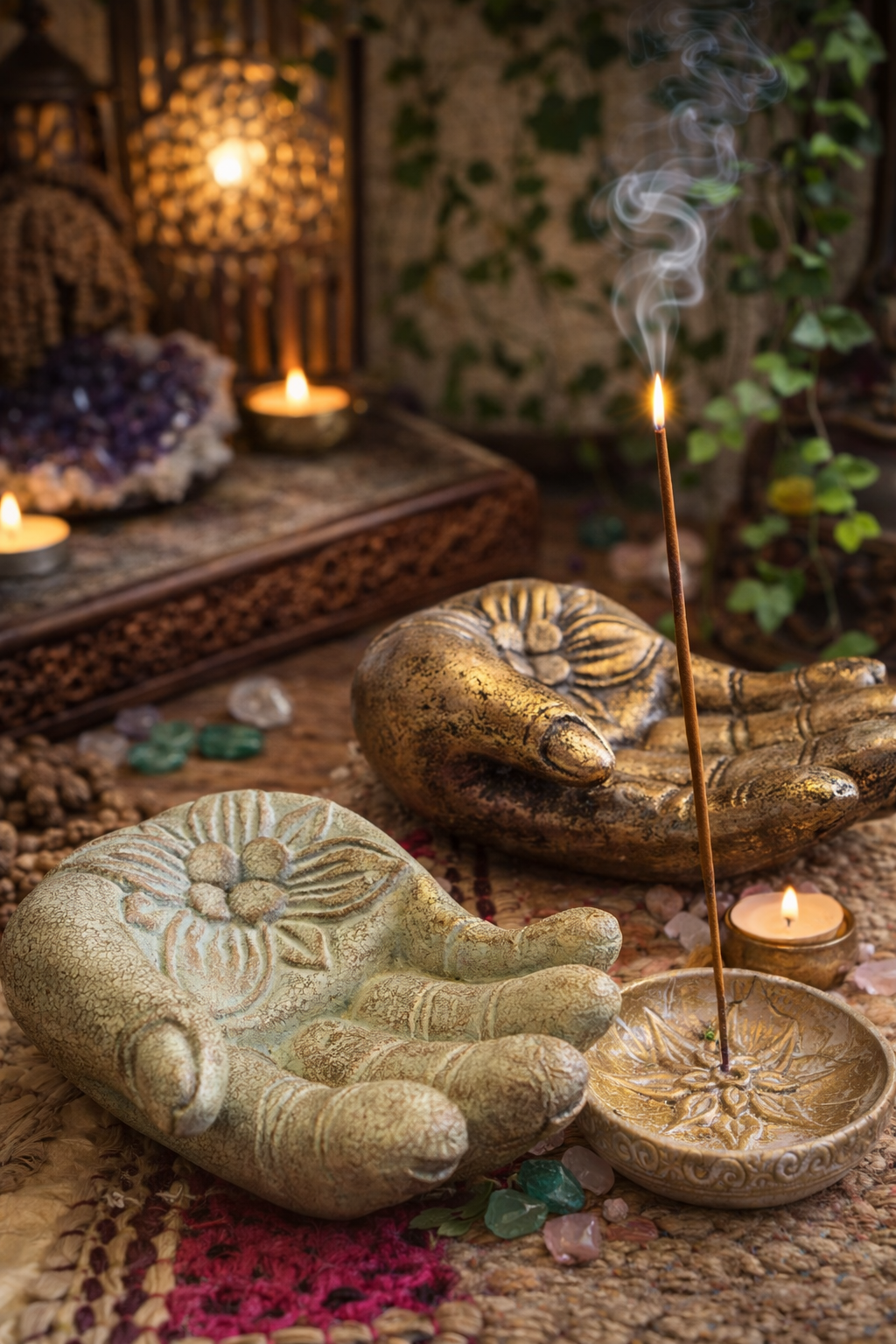 Sacred Lotus Incense Holder