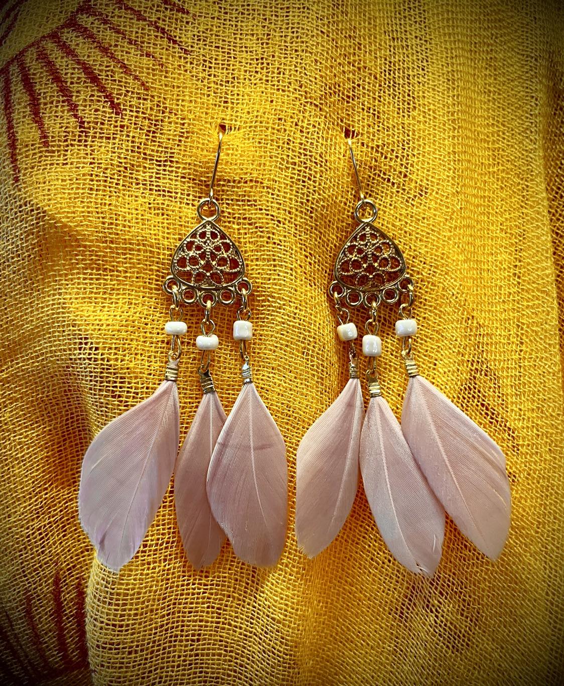 Feather Indie Earings